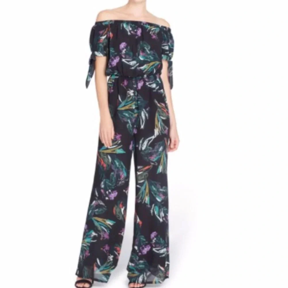 Catherine Malandrino Rosina off the shoulder jumpsuit